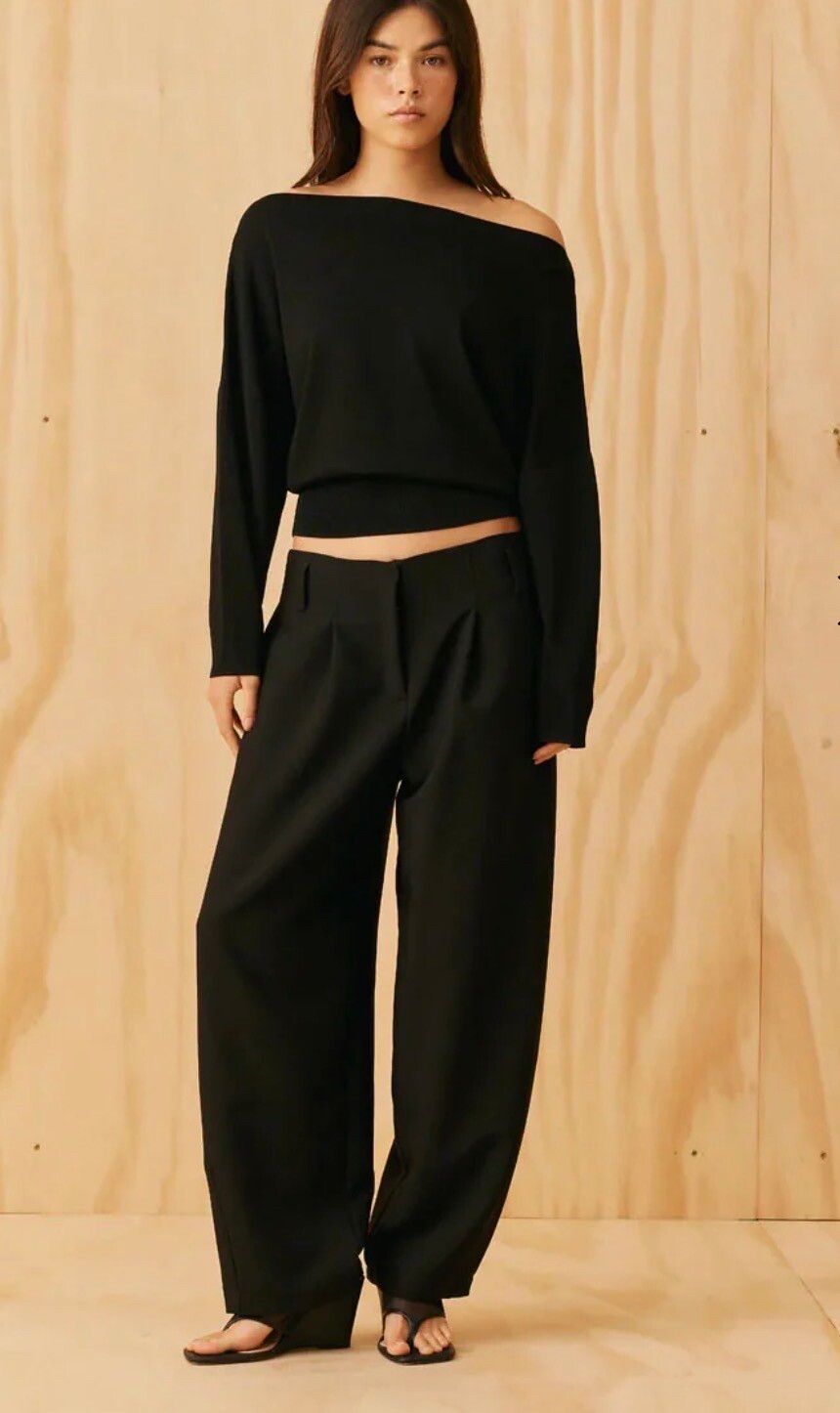 Ruby Jed Pant - Black size 8