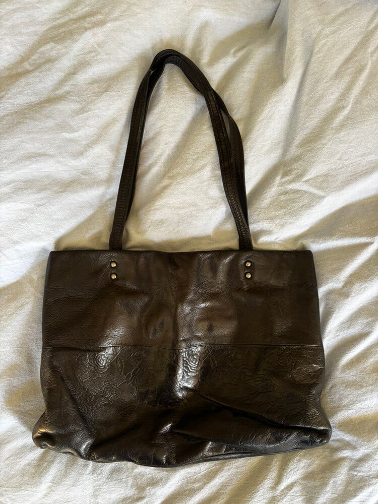 Briarwood black leather shoulder bag