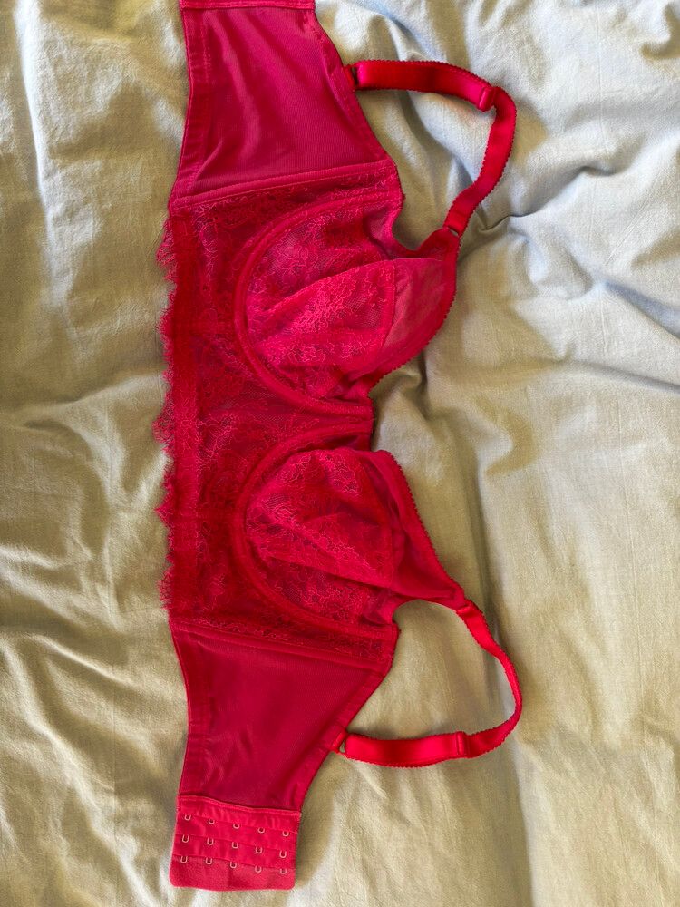 Cleo By Panache Pink Lace Bra