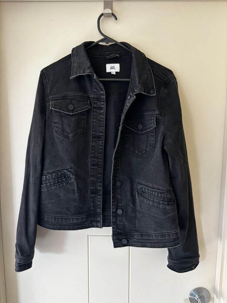 Just Jeans Black Denim Jacket