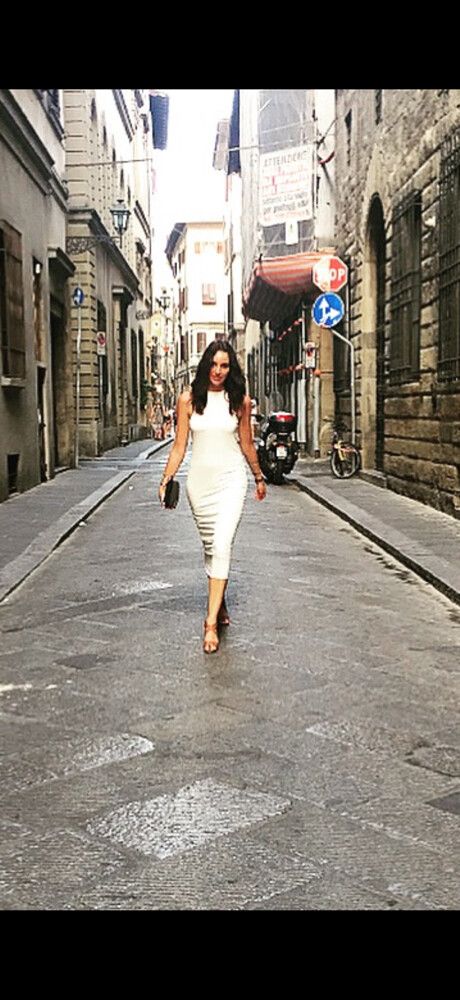 Mango - Mango White Midi Dress on Designer Wardrobe
