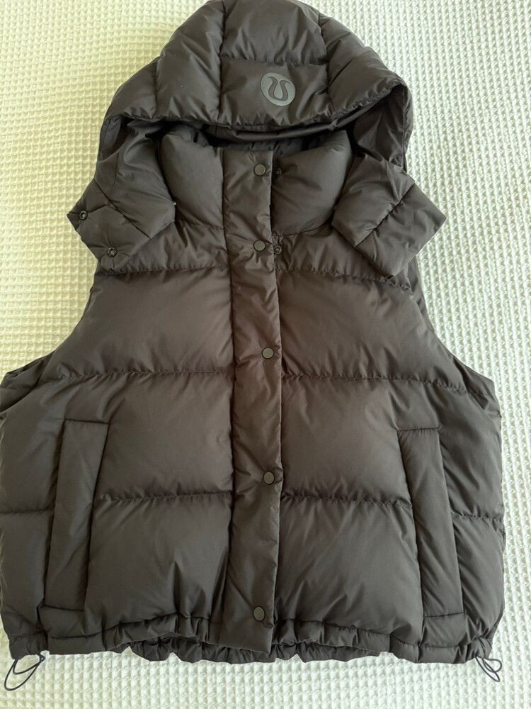 Lululemon Wunder puff black vest