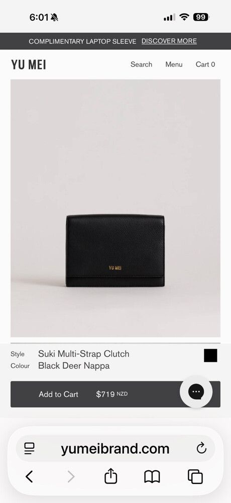 Yu Mei Suki Multi-Strap Clutch