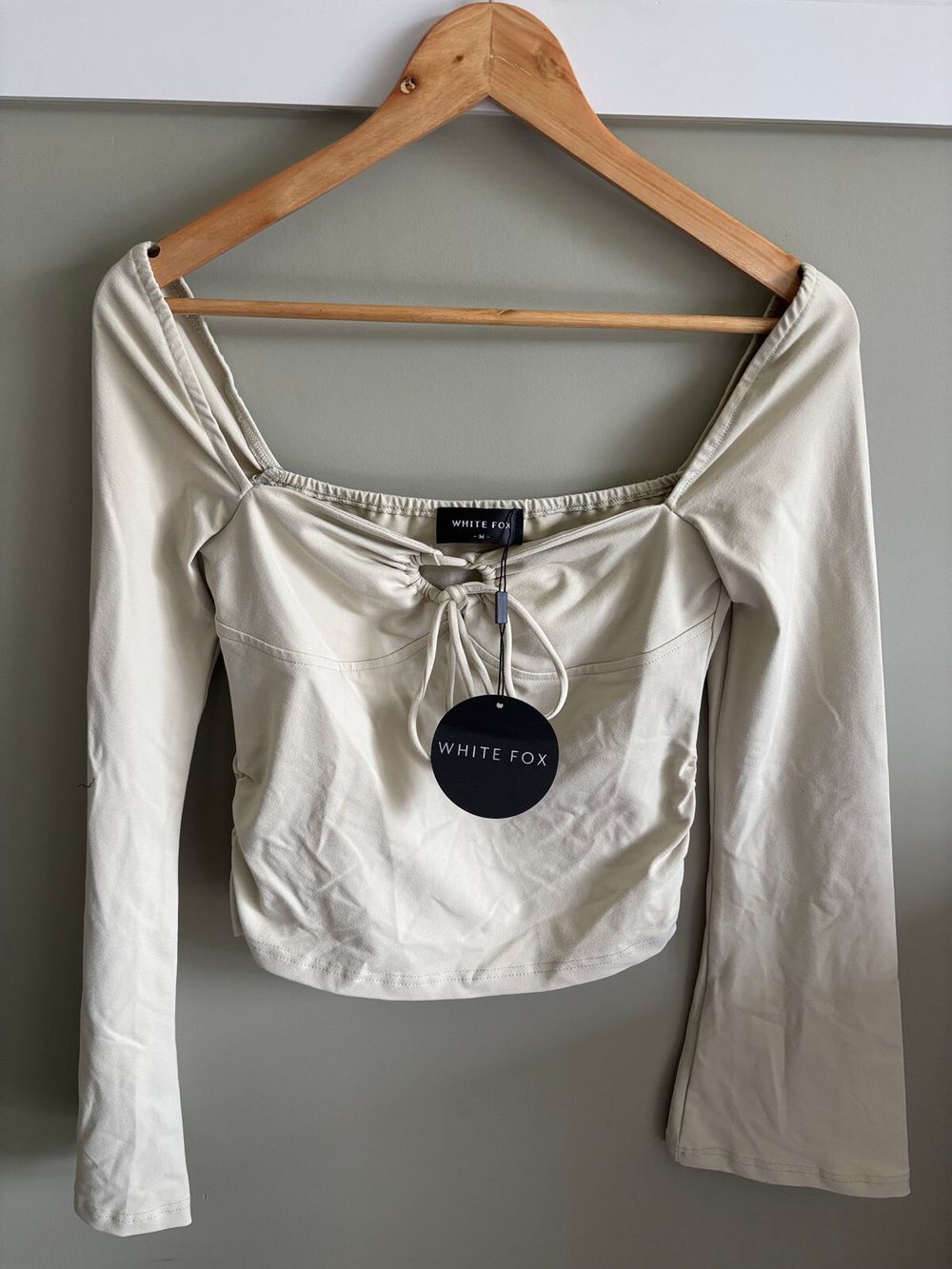 White Fox Beige Top
