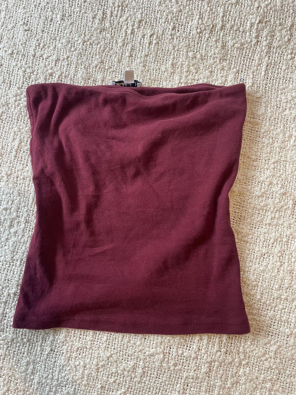 Subdued Maroon Top