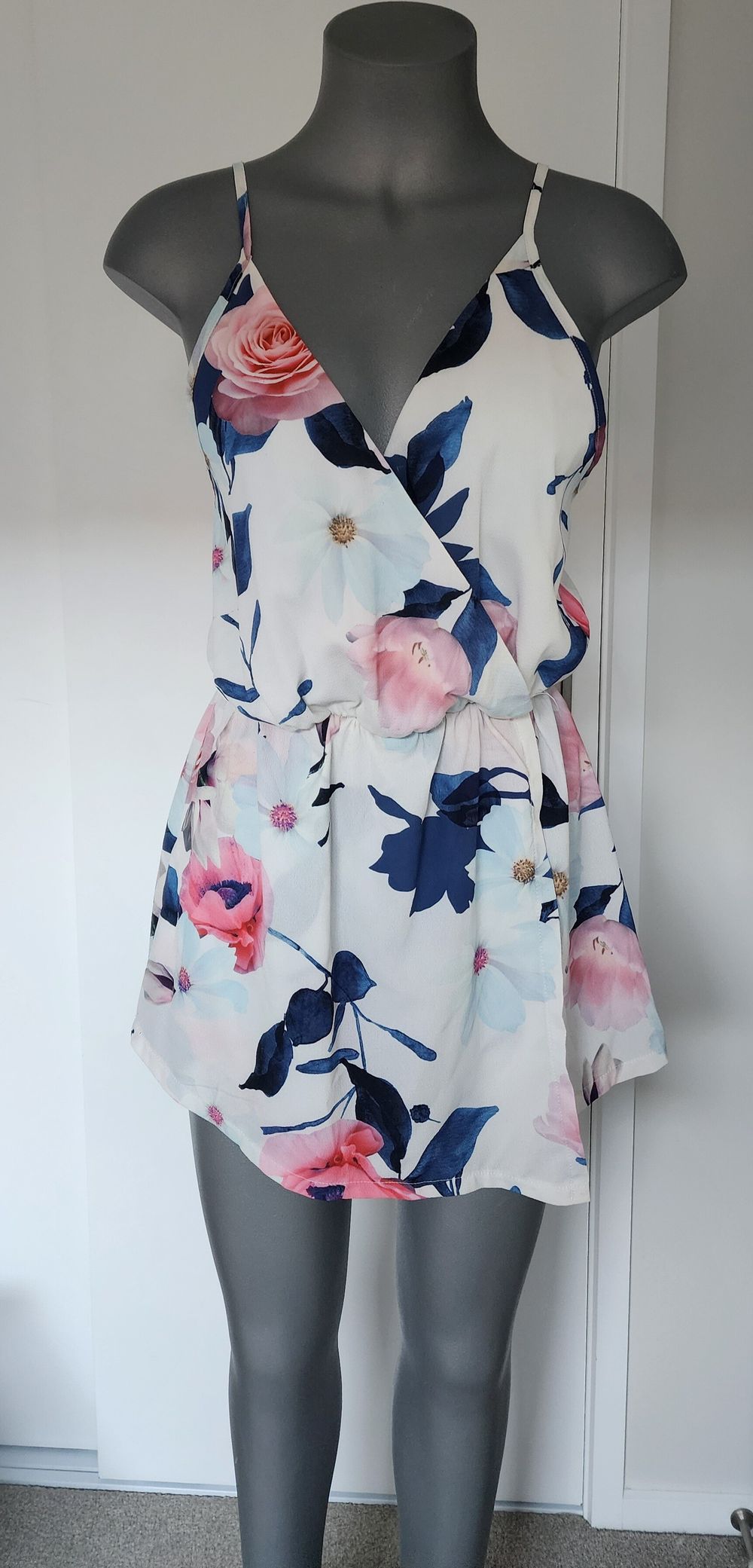 Rumor Boutique Floral Print Romper
