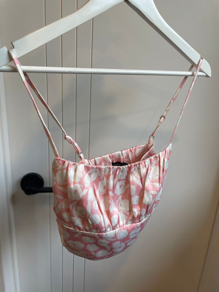 glassons Pink Floral Top Size S