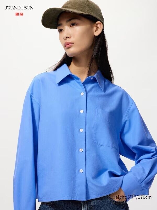 JW Anderson x Uniqlo Blue Shirt