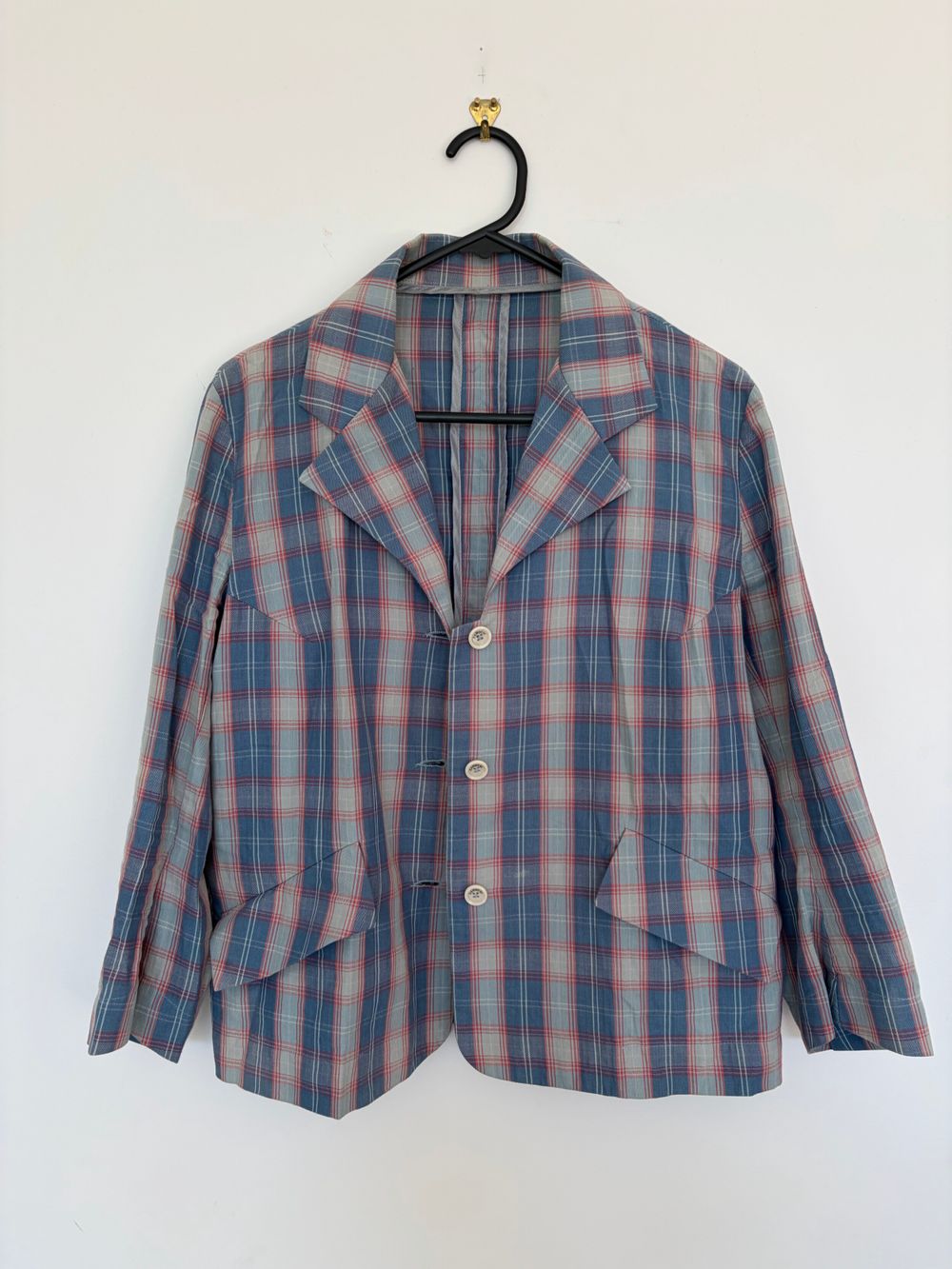 Zambesi Teal Plaid Jacket