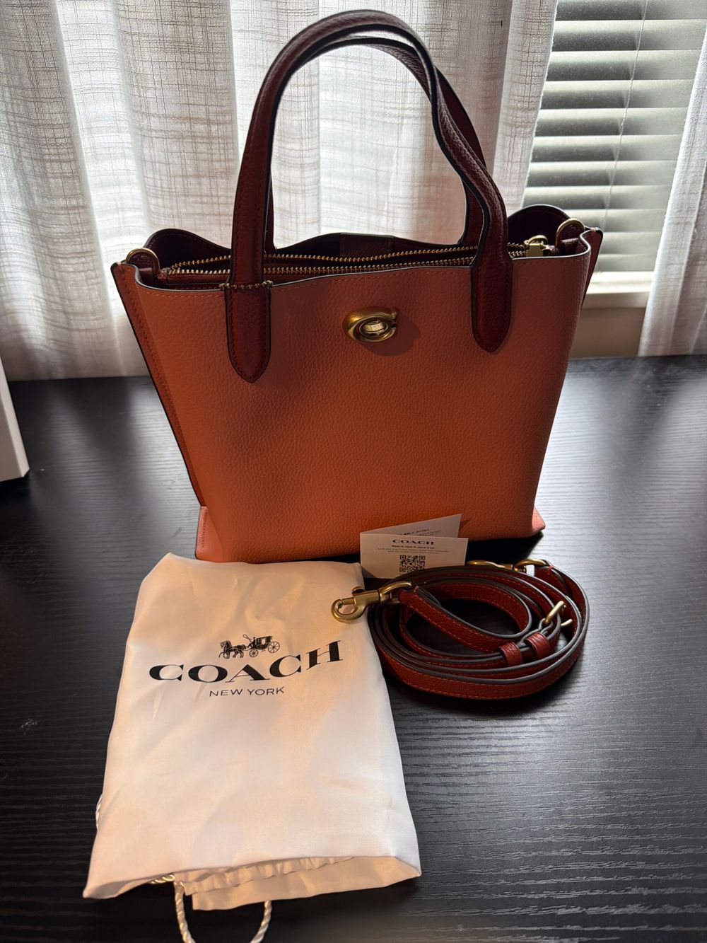 Authentic Coach Tyler Carryall 28 in Colorblock Leather – Excellent Condition