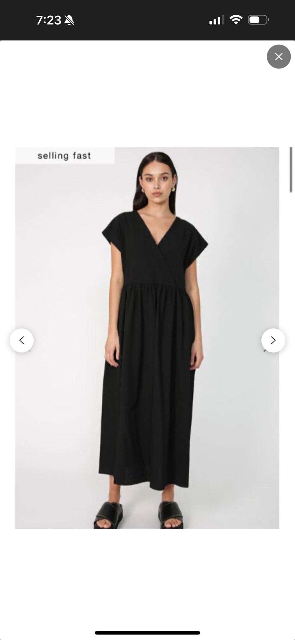 Moochi Just Dress Black