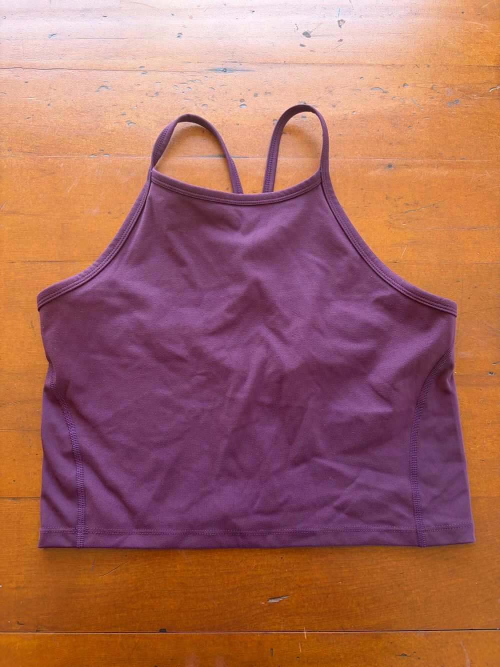 Taylor Sport Purple Crop Top