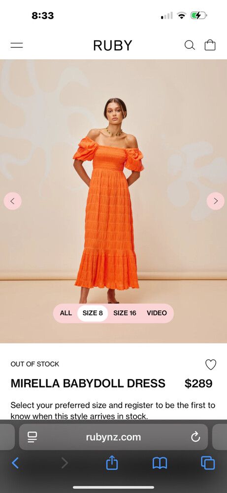 Ruby Mirella dress