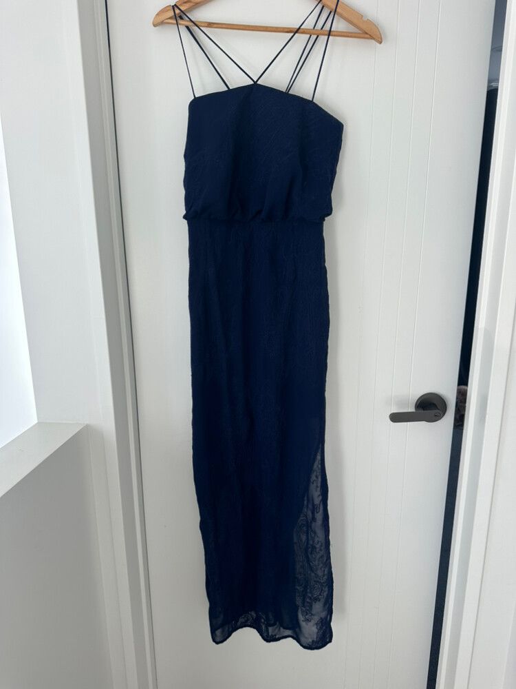 Liam Navy Maxi Dress