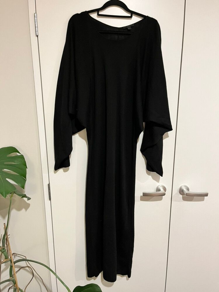 COS - COS Batwing Wool/Silk Blend Dress - Size L on Designer Wardrobe COS - COS Batwing Wool/Silk Blend Dress - Size L on Designer Wardrobe