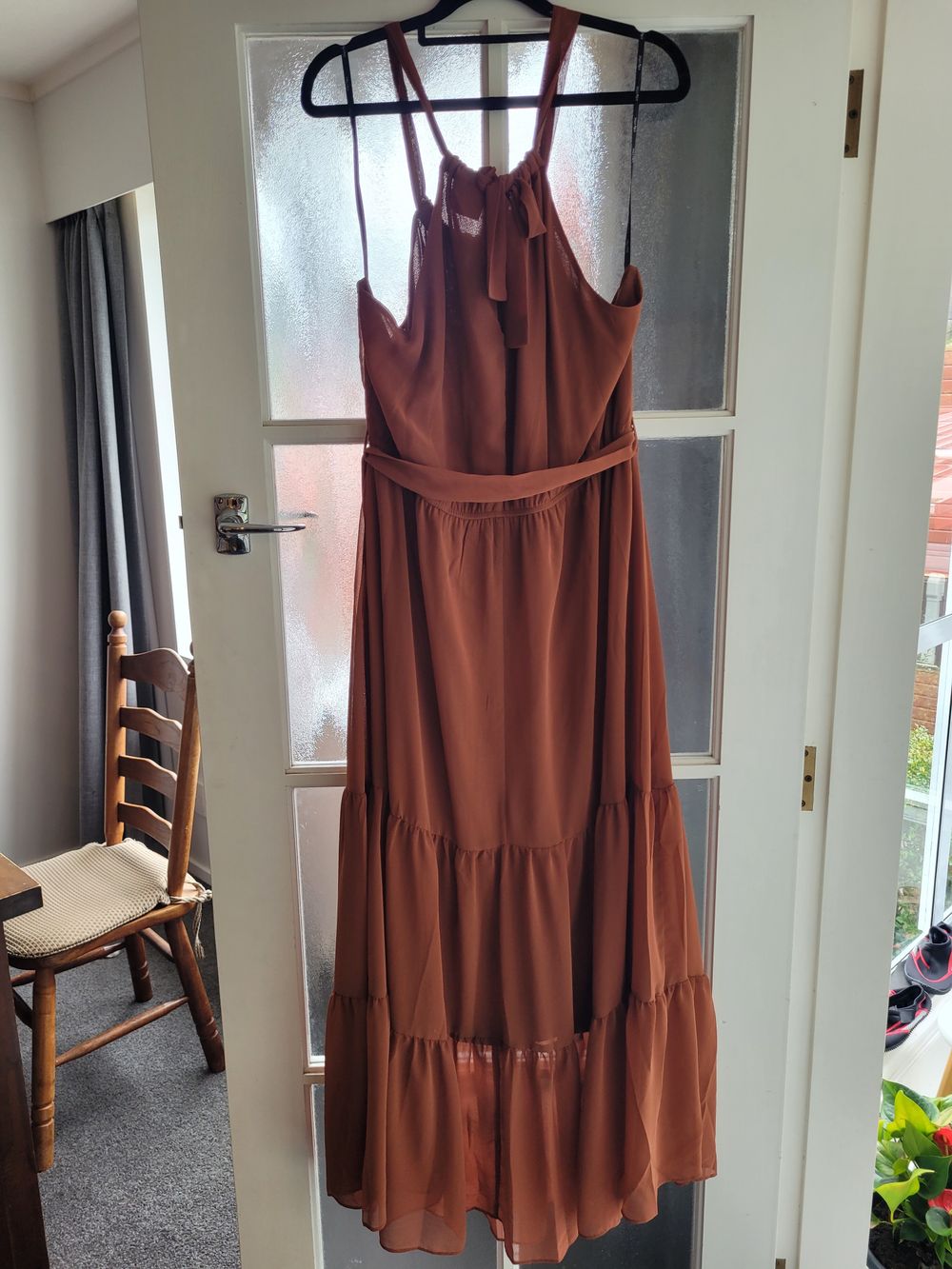 City Chic - City Chic Brown Maxi Dress on Designer Wardrobe