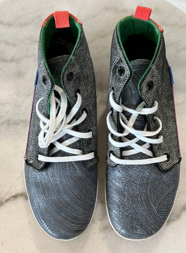 Puma Grey Mid Top Sneakers