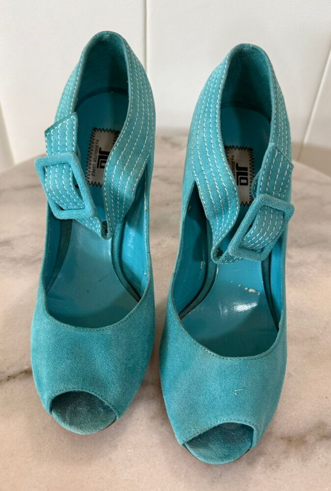 Turquoise Heels