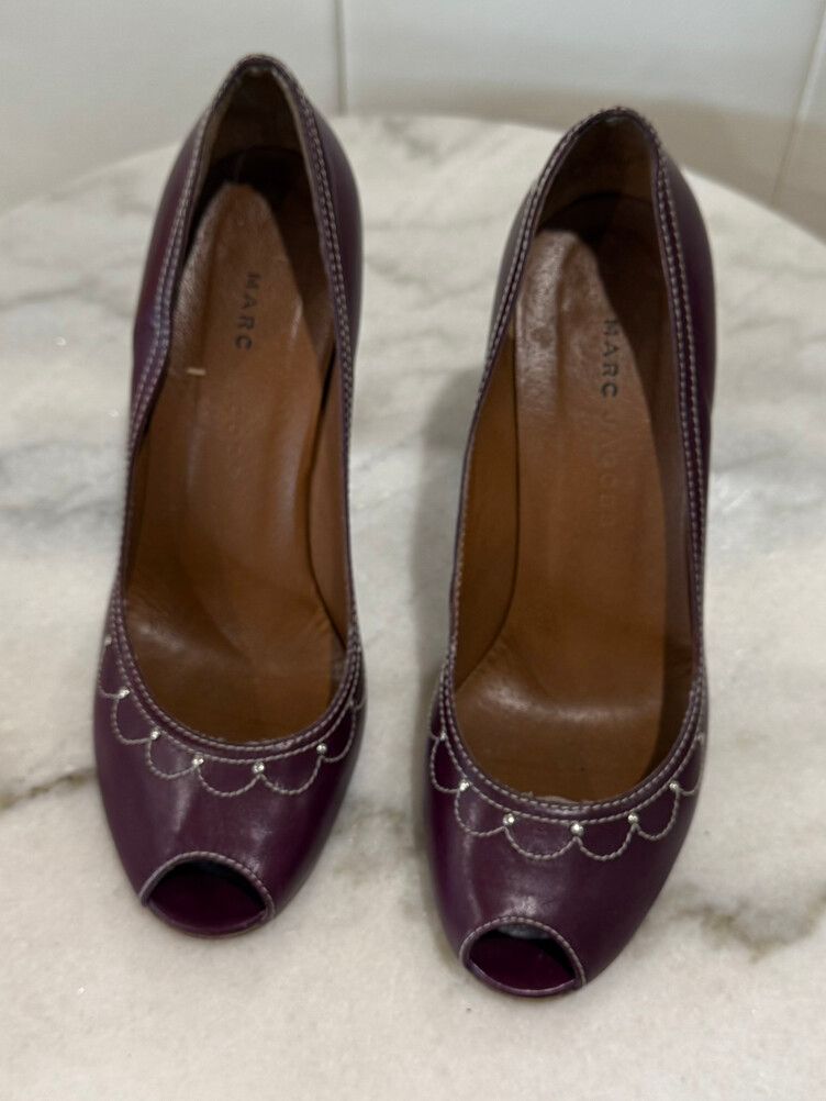 Marc Jacobs Purple Heels