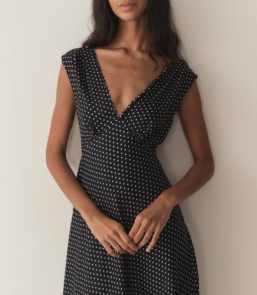 doen tahlia silk dress Den Tahlia Lace-trimmed Floral-print Silk-charmeuse Midi Dress