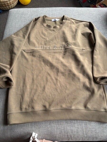 Esther & Albie Khaki Sweatshirt