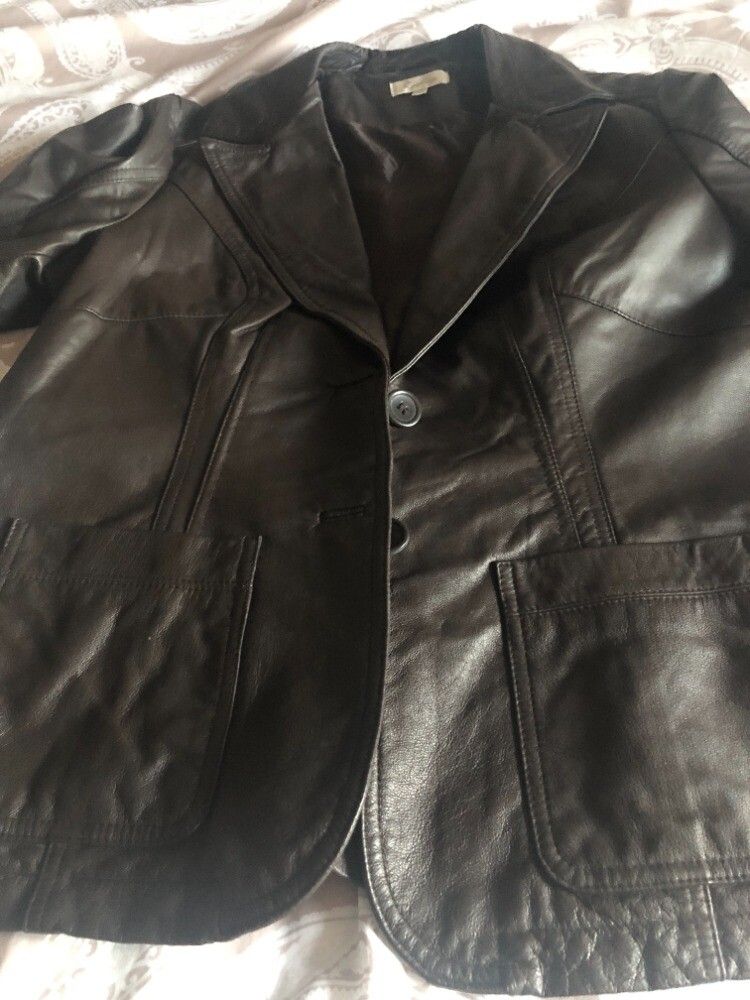 Leather Brown Jacket - Vintage/Retro