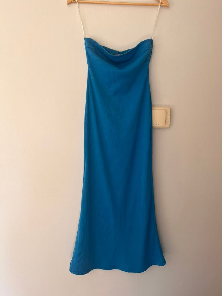 Princess Polly - Princess Polly Blue Maxi Dress on Designer Wardrobe