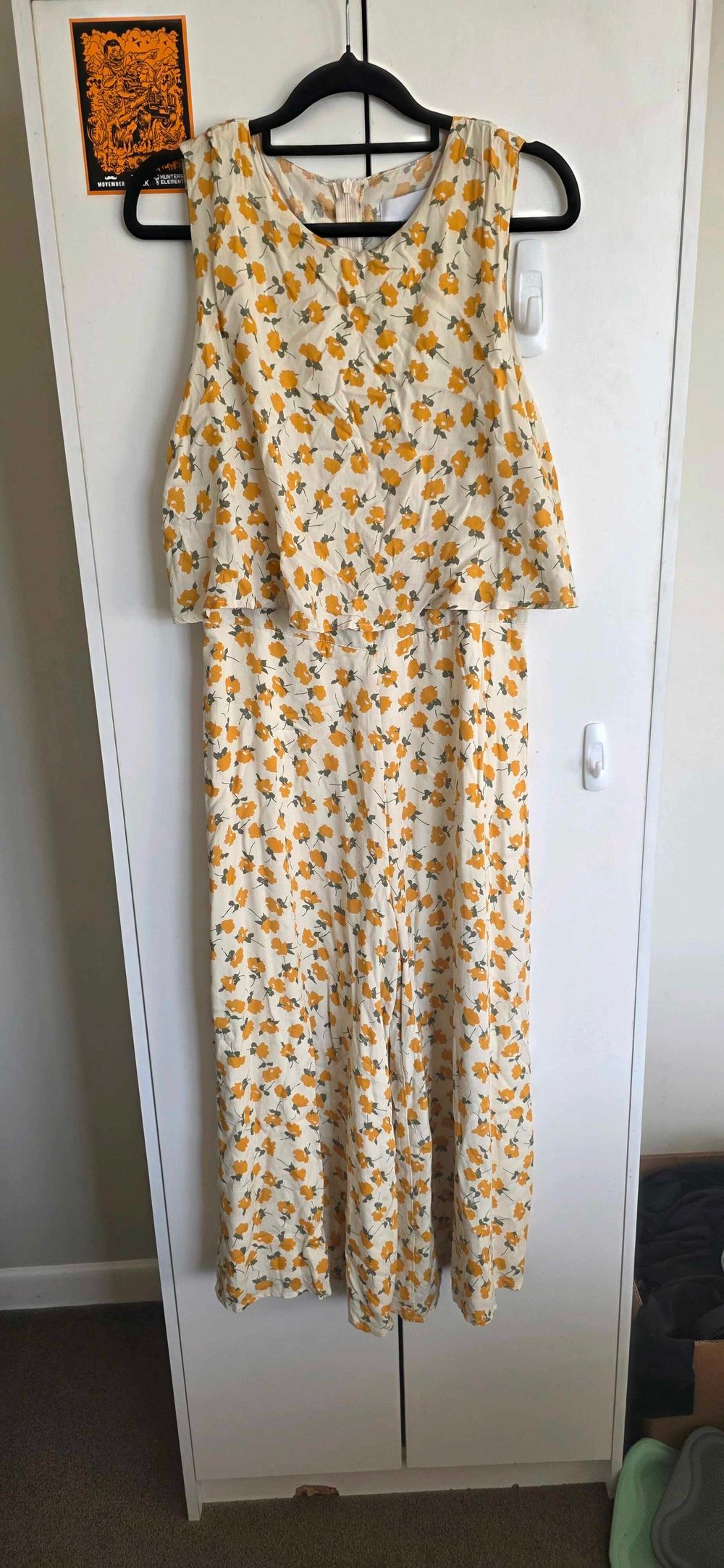 MVN The Label Yellow Floral Playsuit