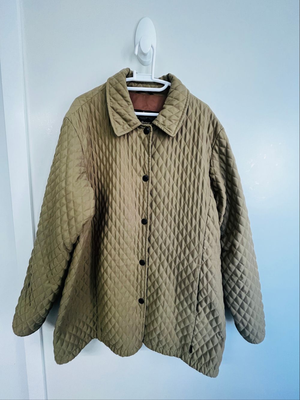 Barbour Khaki Quilted Jacket