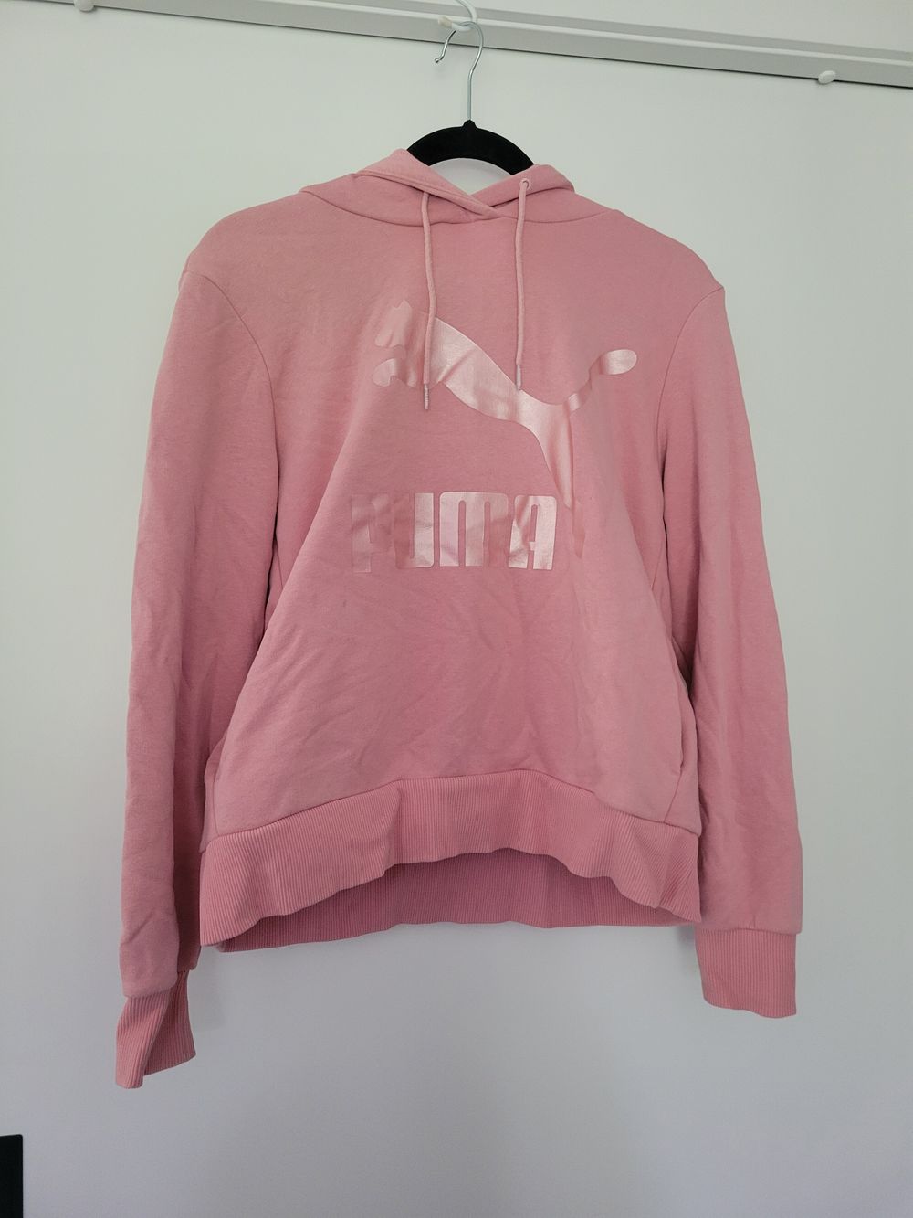 Puma Pink Hoodie - Size S