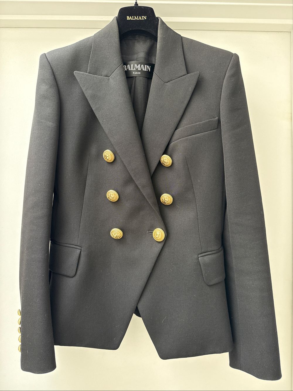 Black Balmain Blazer
