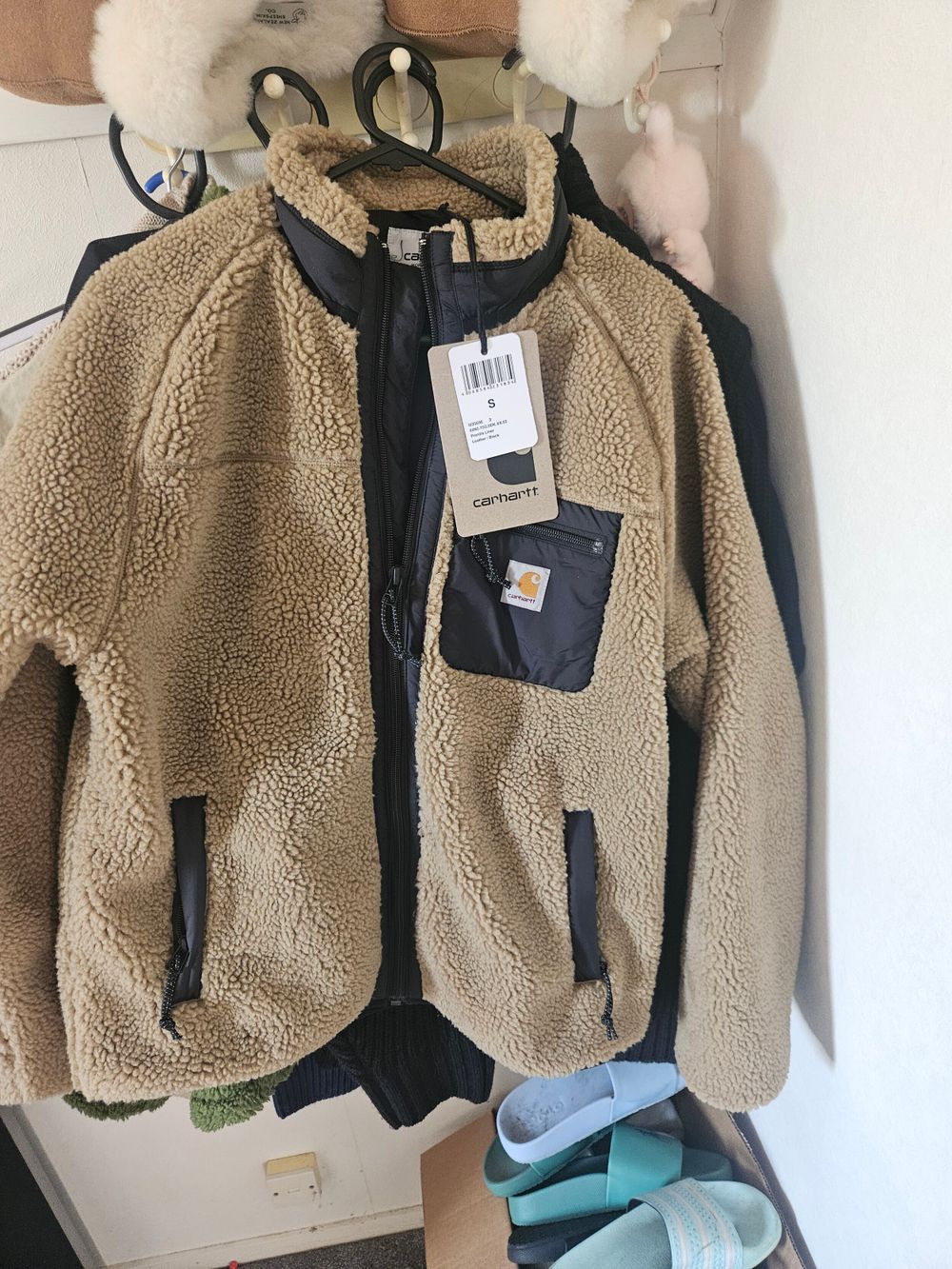 Carhartt Beige Sherpa Jacket