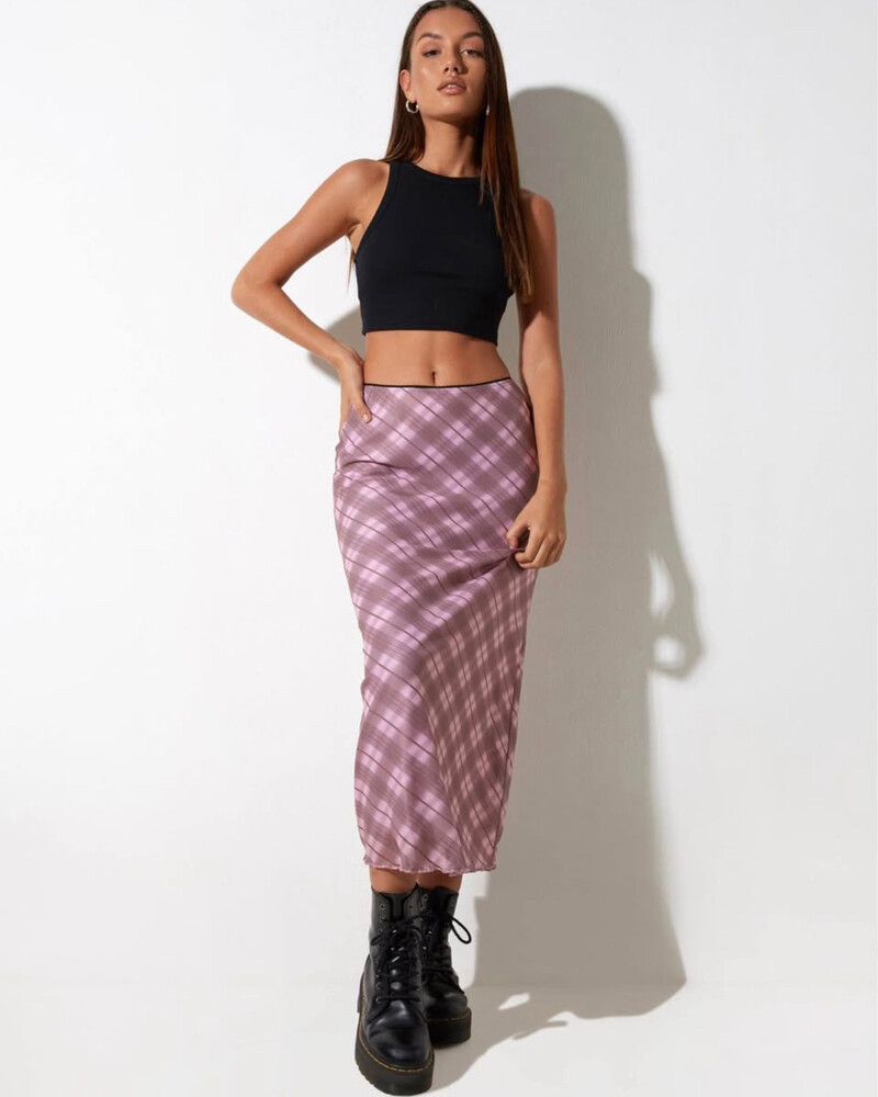 Motel Rocks maxi/midi skirt