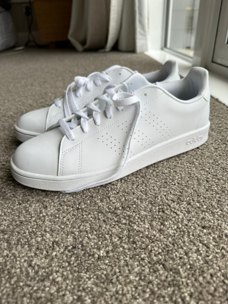 adidas gazelle silver green womens Adidas Men's Advantage White/Ink Sneaker Shoe  INSPORT