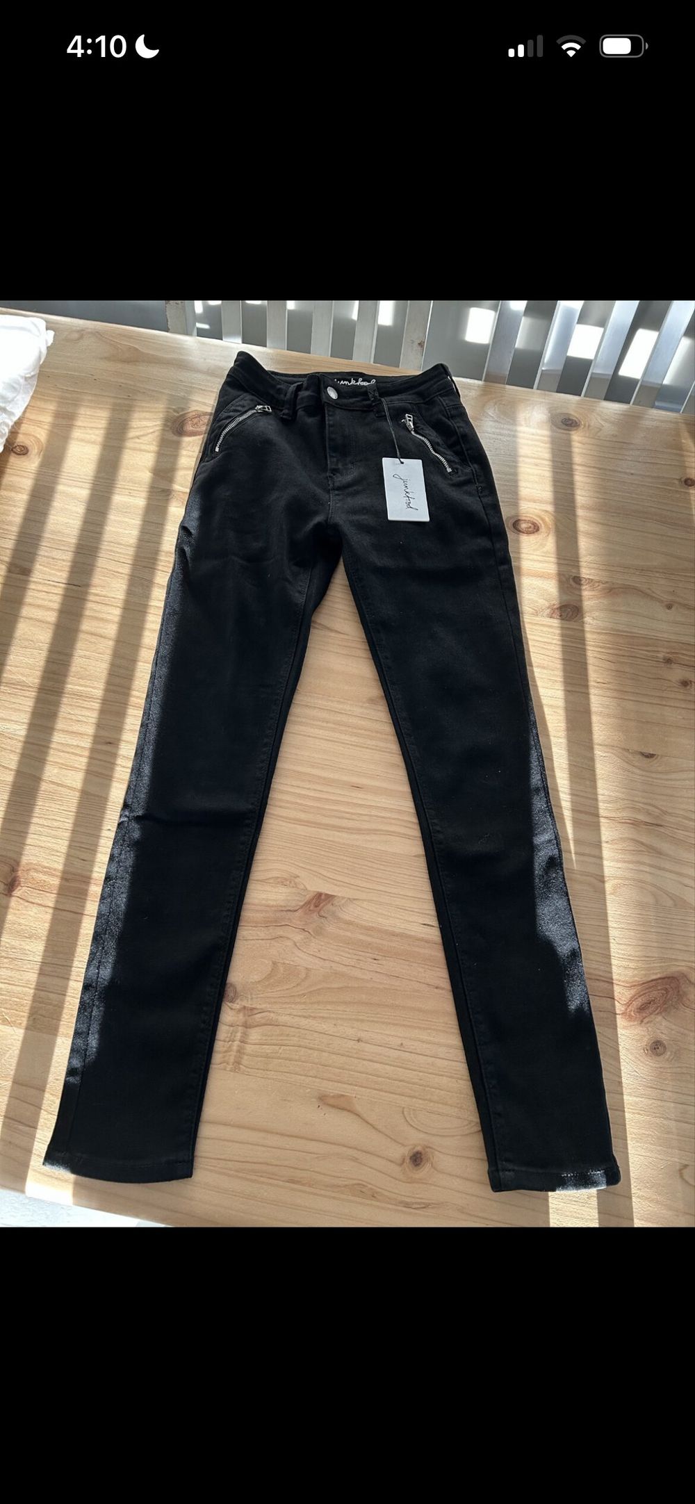 Junkfood Revenge Black Jeans