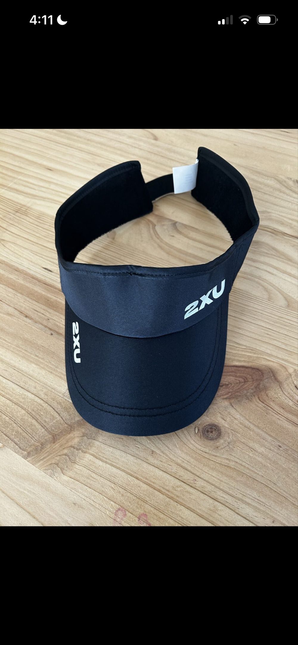 2XU Black Visor