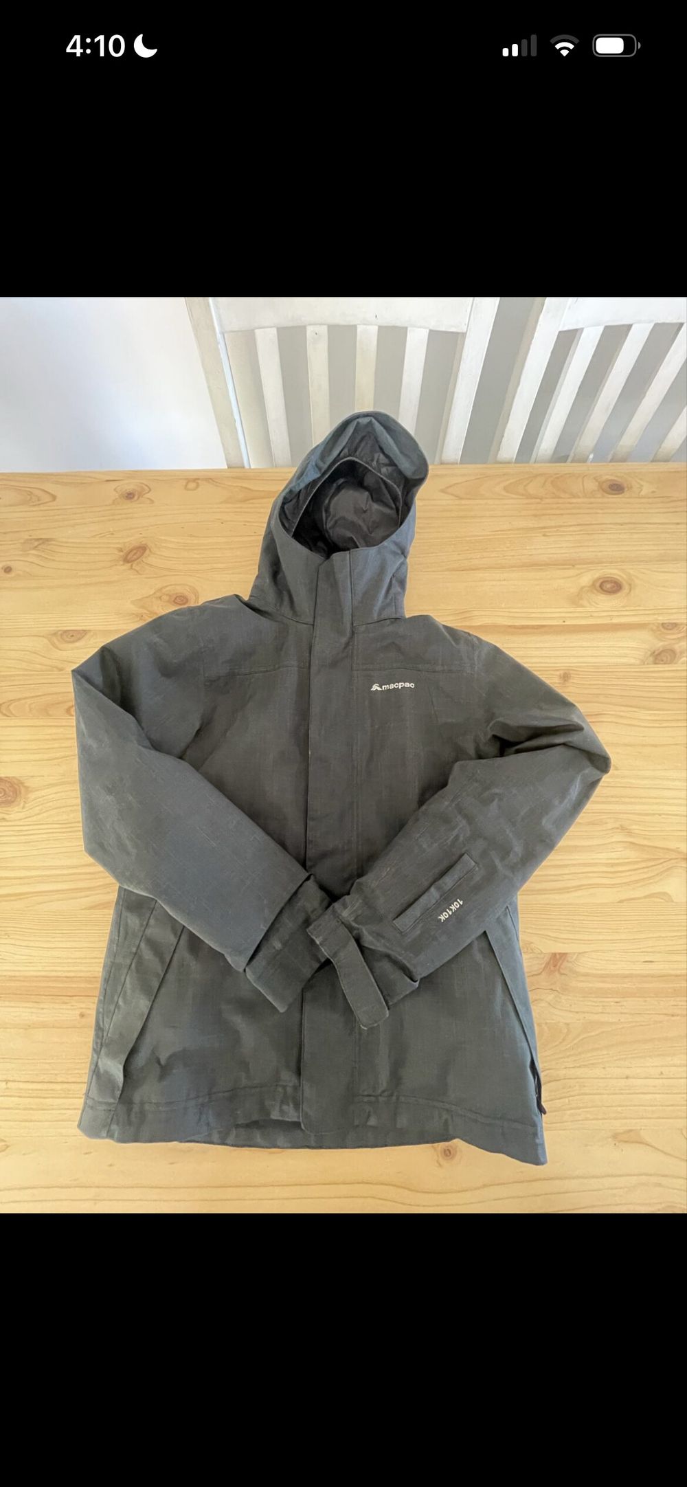 Macpac Charcoal Jacket