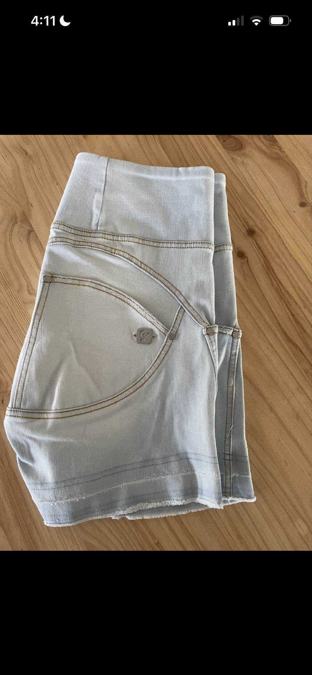 Freddy Light Blue Denim Shorts