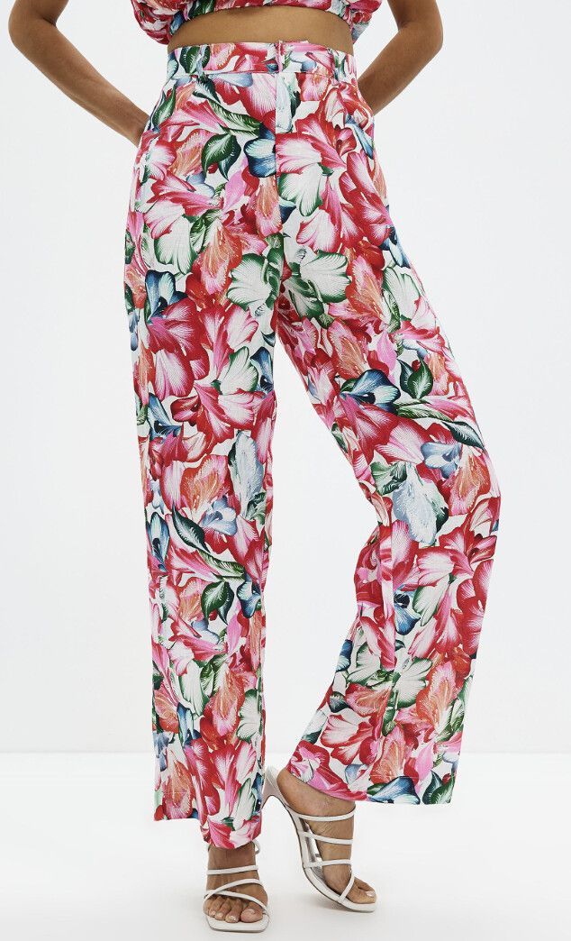 Floral Print Pants