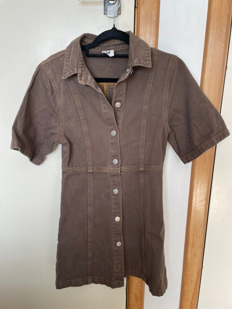 Brown Mini Dress