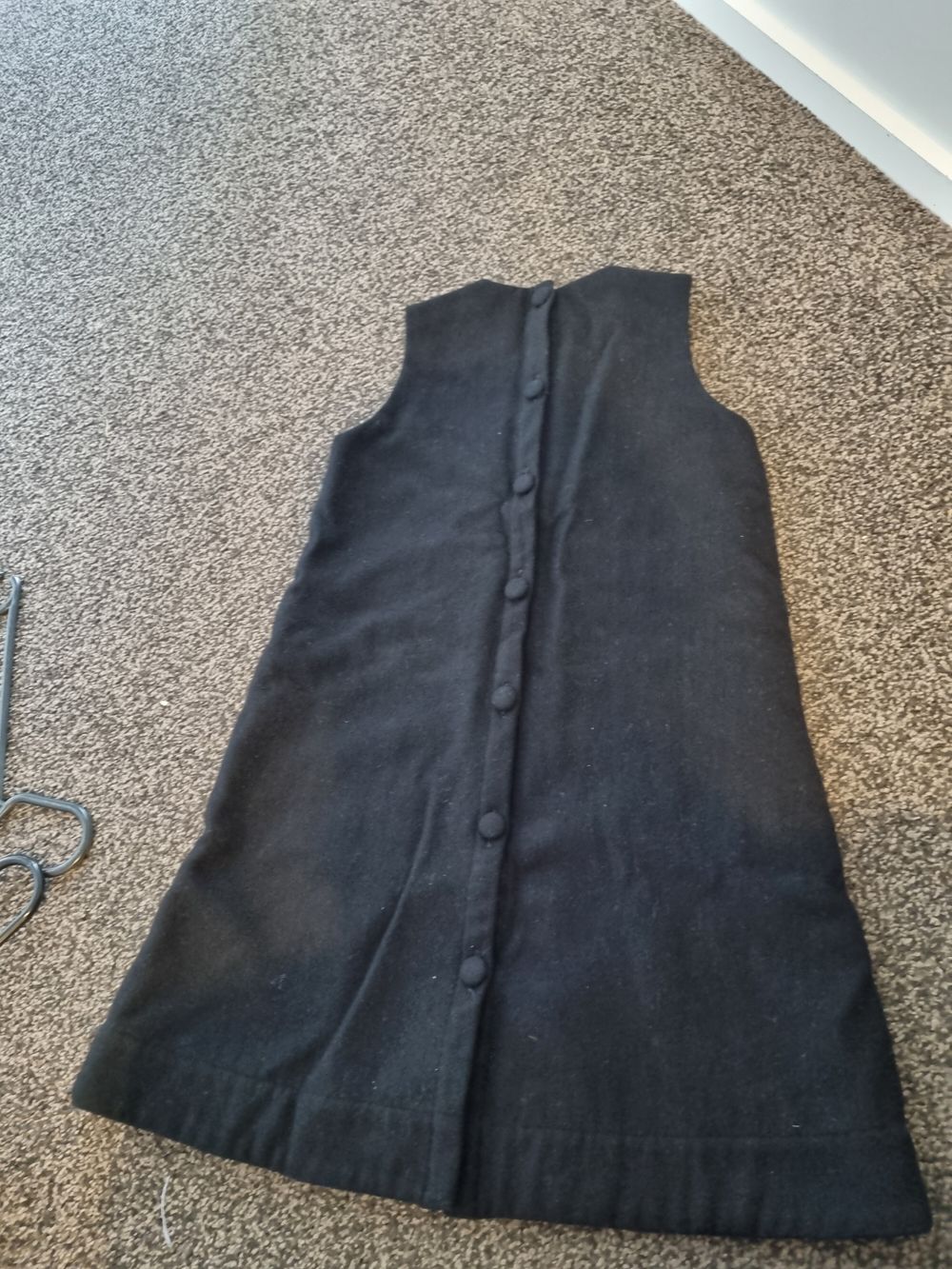 Carbon Soldier girls wool dress
