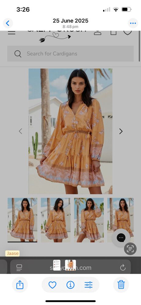 Jaase Floral Mini Dress