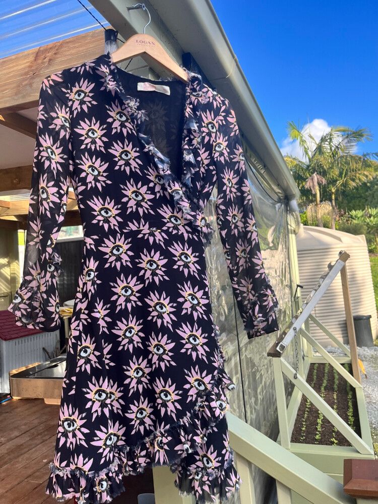 Coop Black Lilac Eye See You Dress