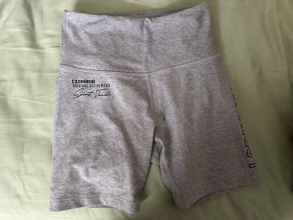 Grey Lorna Jane bike Shorts