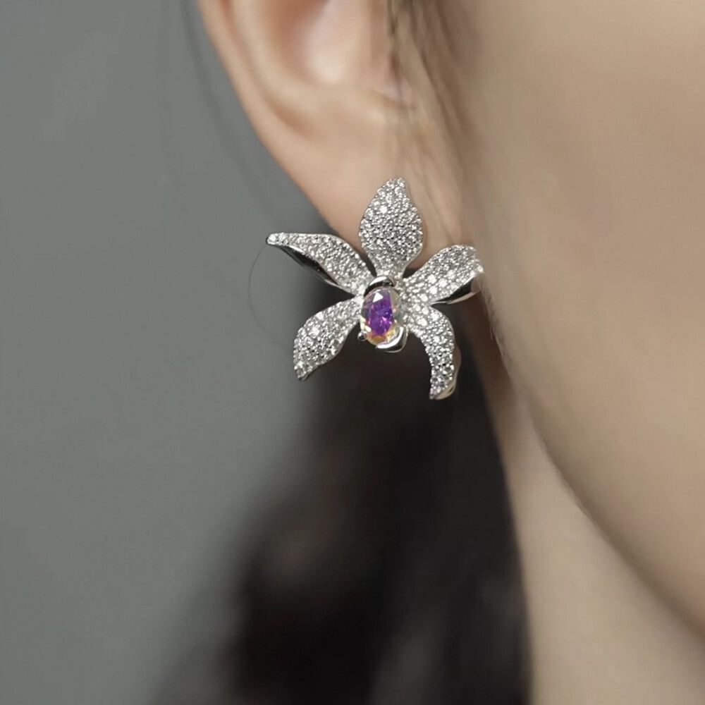Dancing Orchid Earrings