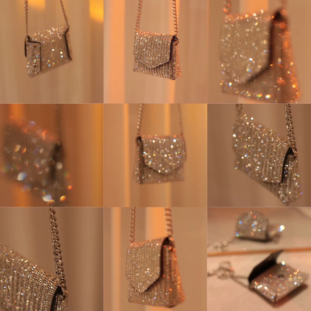 Dazzling Mini Square Bag