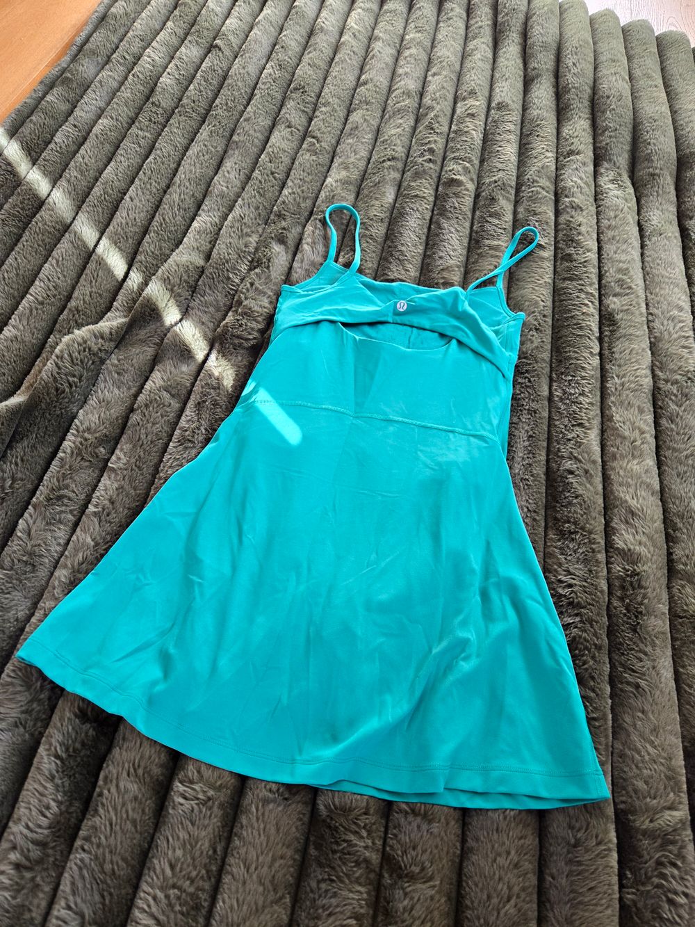 lululemon align dress green Dark Green Elastic Satin Prom Dress,Off the Shoulder Evening Dress with Slit,PD00174, US4 / Royal Blue