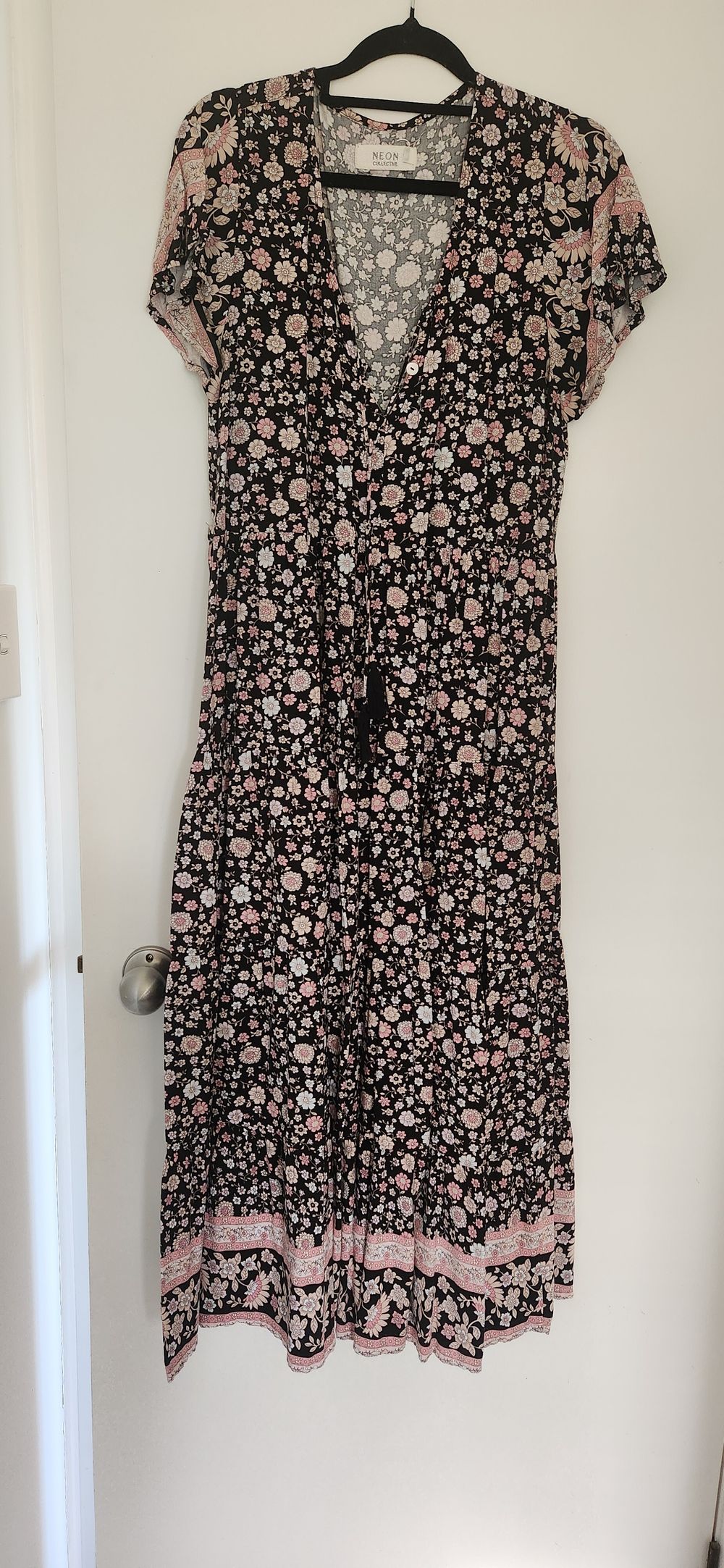 Neon Gypsy Floral Dress