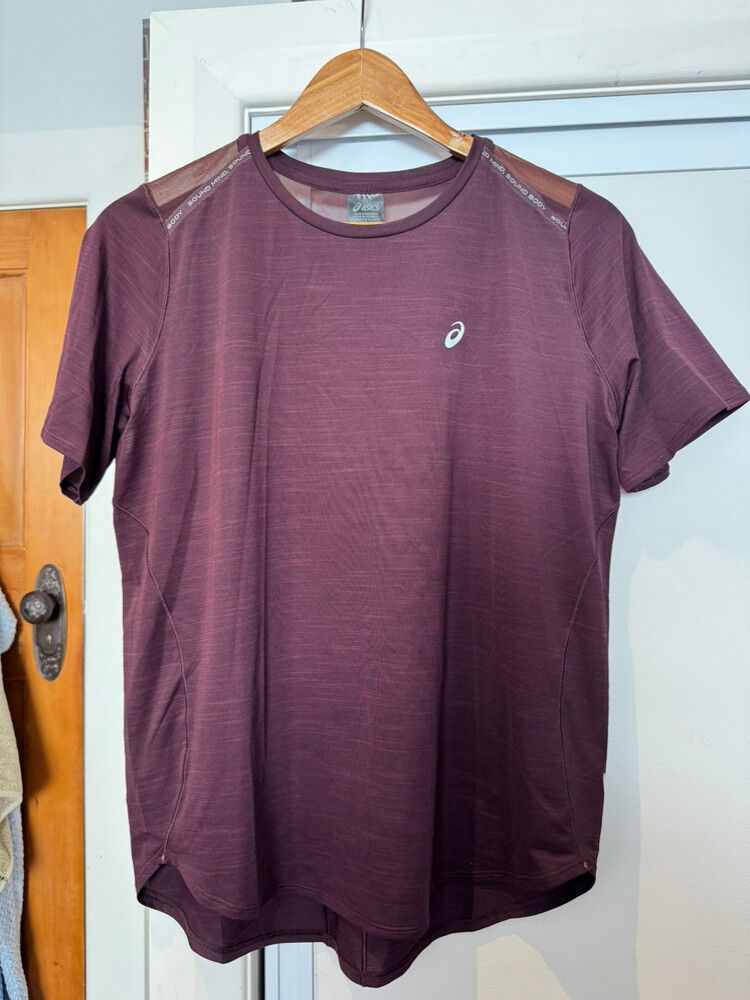 Asics Maroon Top