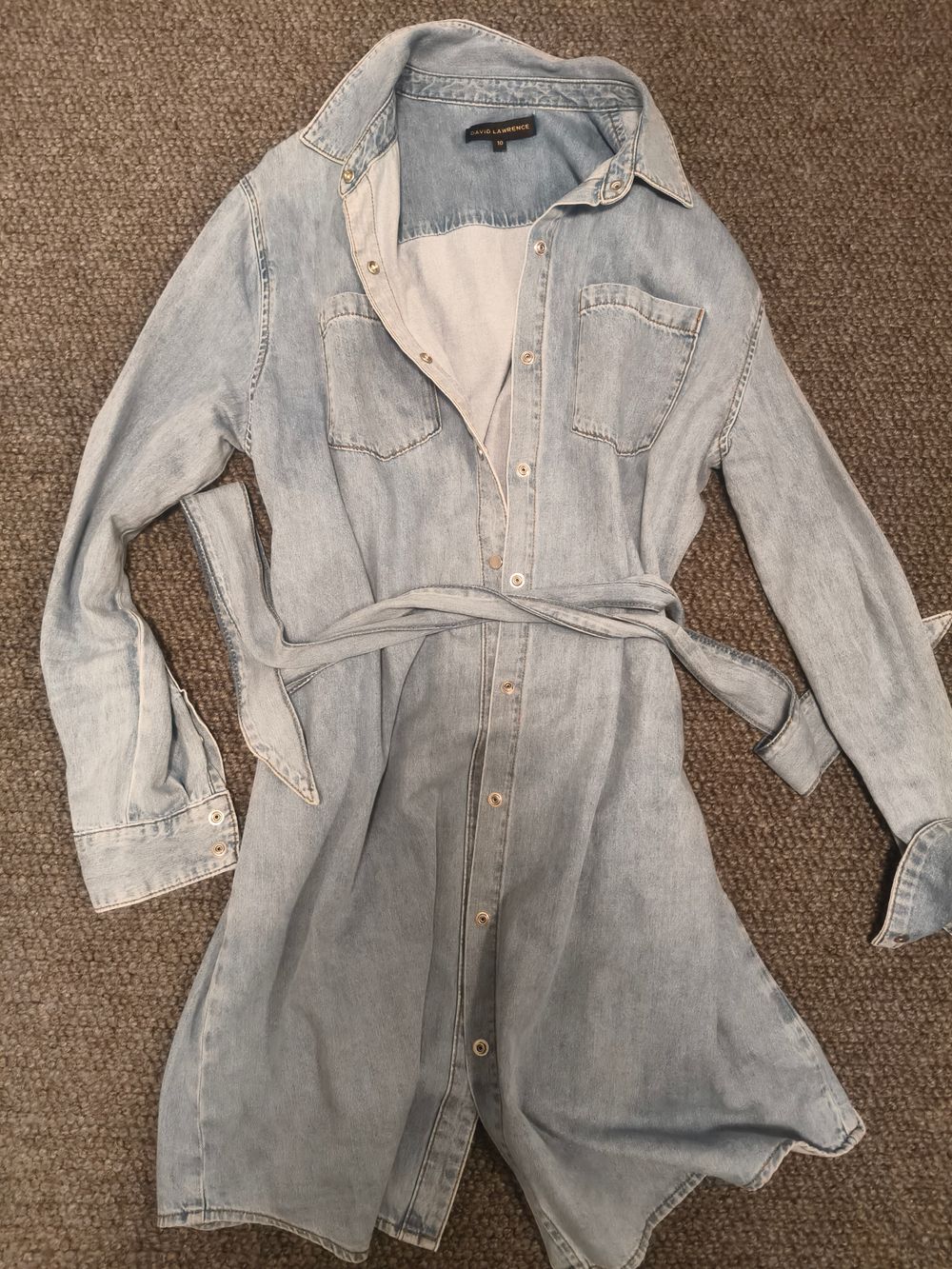 David Lawrence Denim Dress Size 10